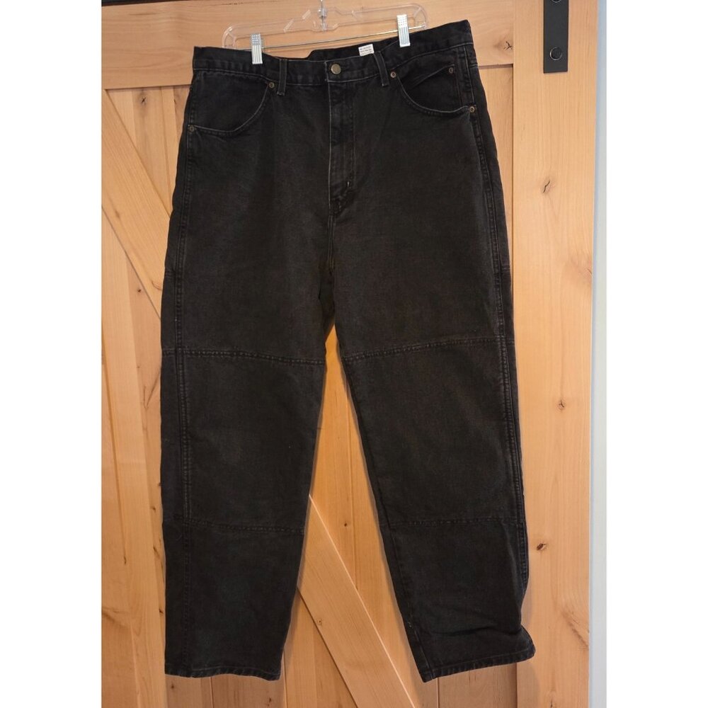 Draggin Jeans Black Kevlar Lined Motorcycle Jeans 40x32